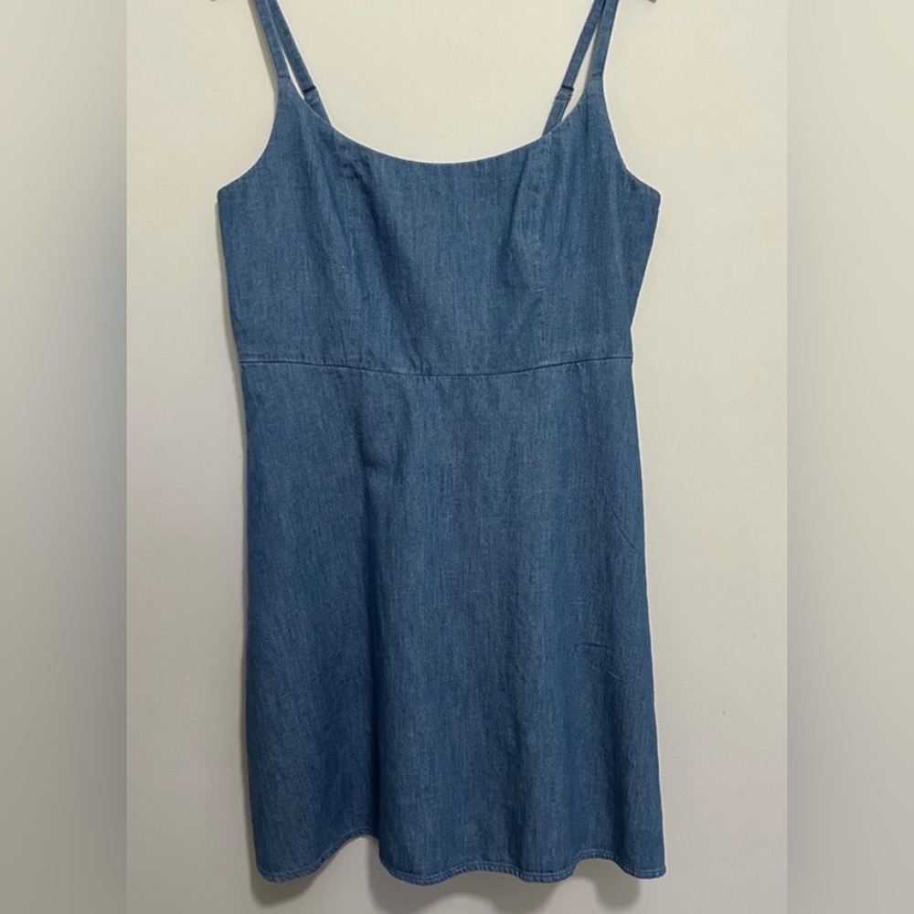 OLD NAVY Chambray Sleeveless Dress Women's Size XL